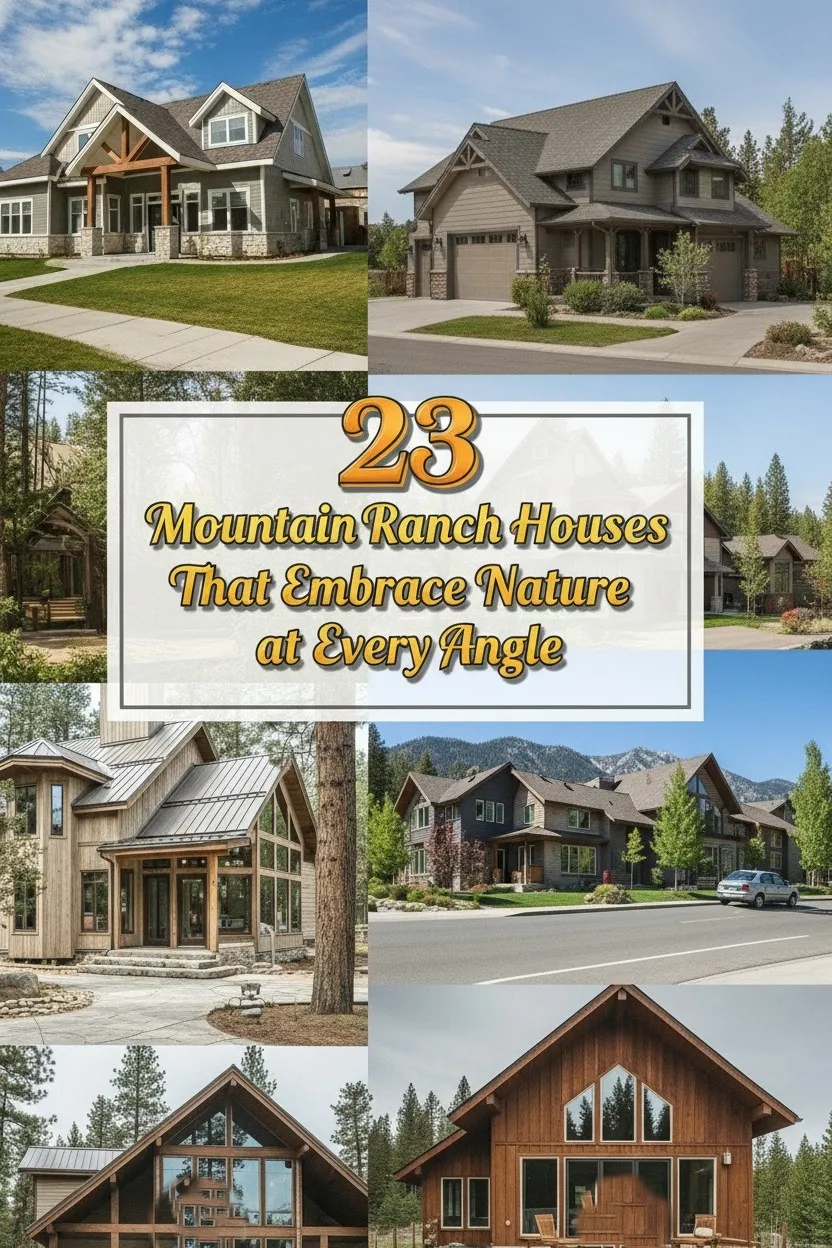 23 Mountain Ranch Houses That Embrace Nature at Every Angle - Top ...