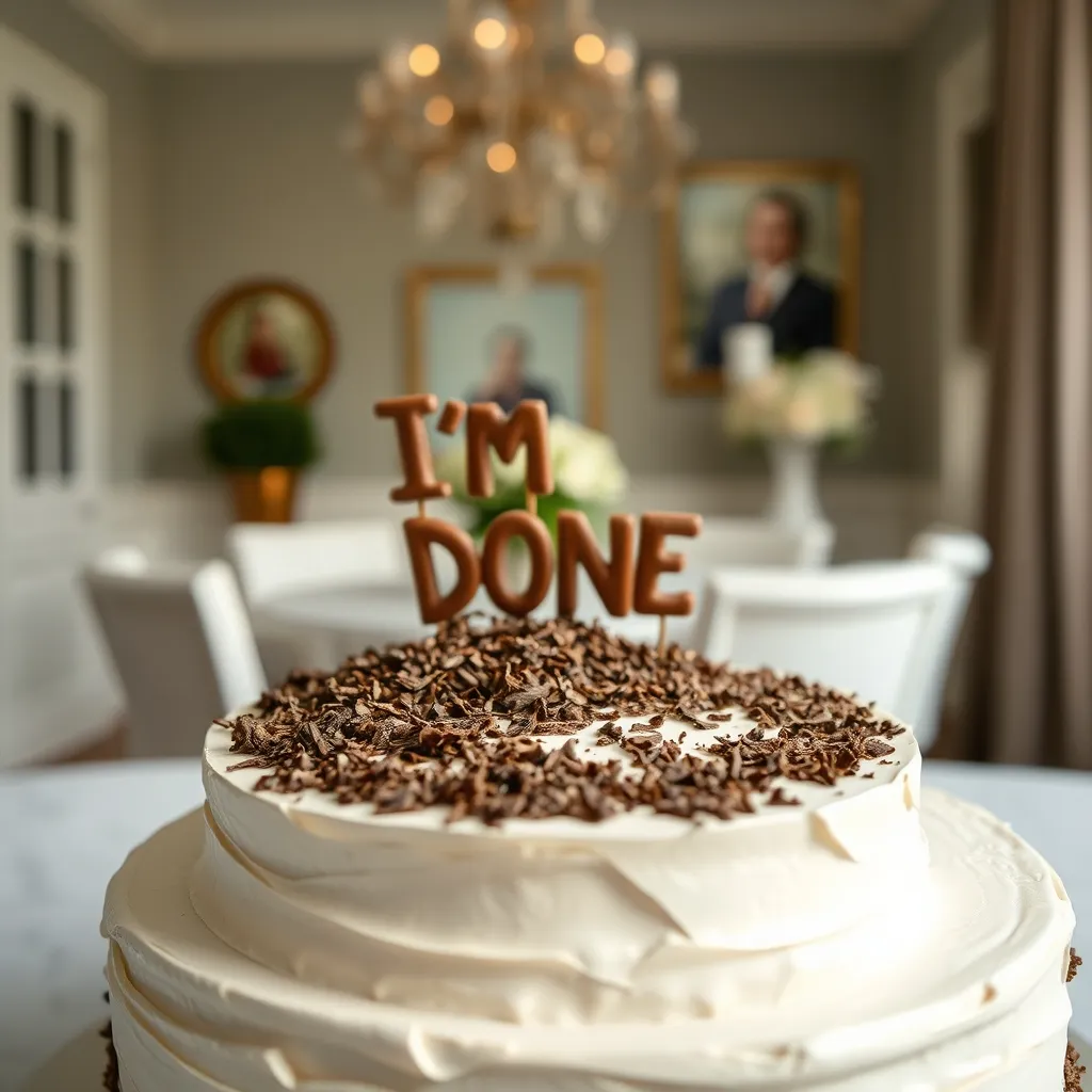 Detailed close up of edible textures on a graduation cake including wafer paper and chocolate.